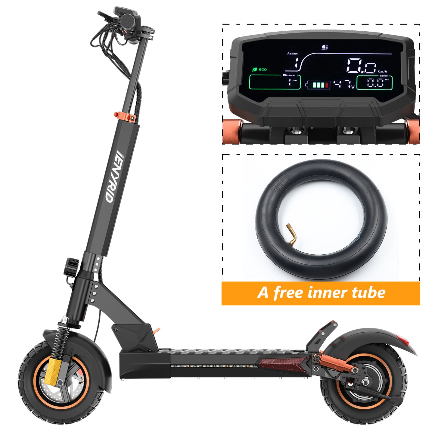 STRIDE+ Electric Scooter (iENYRID M4 PRO S+)