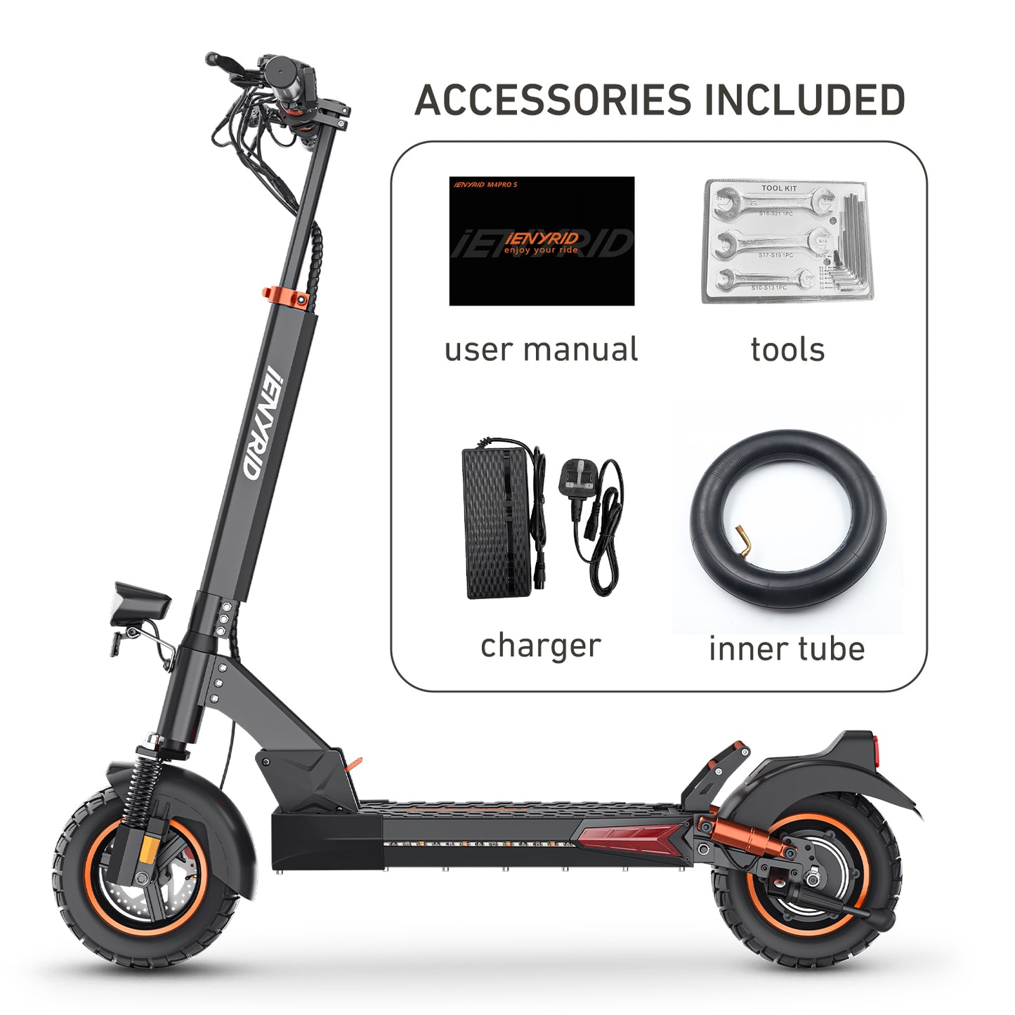 STRIDE+ Electric Scooter (iENYRID M4 PRO S)
