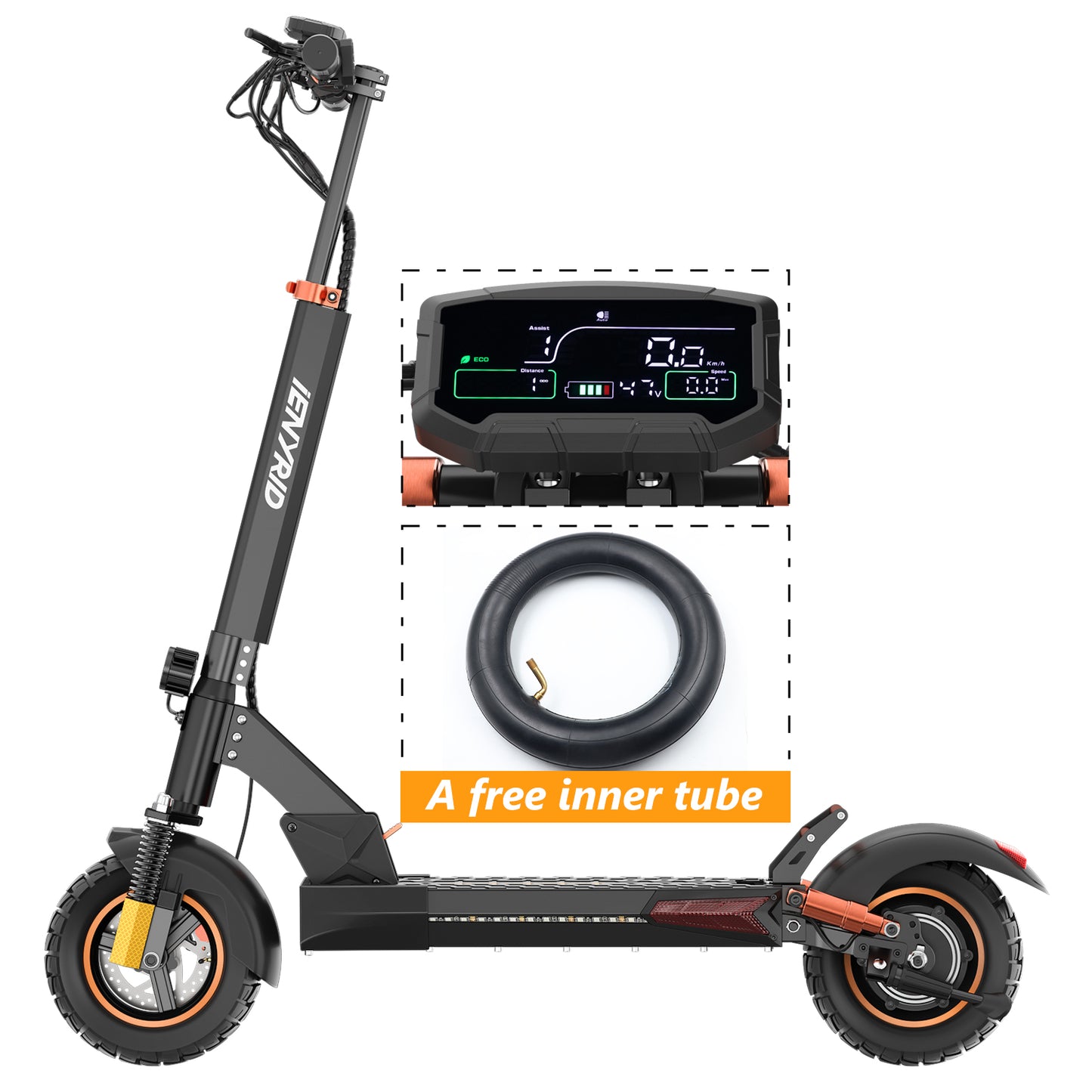 STRIDE+ Electric Scooter (iENYRID M4 PRO S+)